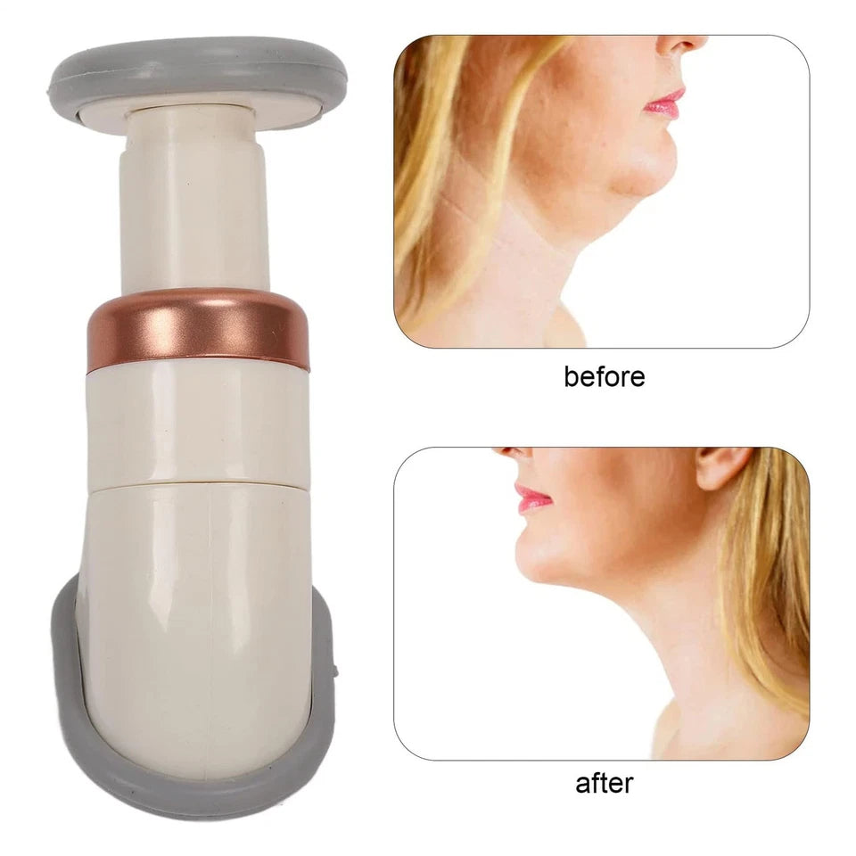 Neckline Slimmer™ たった1日2分で、二重あごとサヨナラ! 自宅で簡単ケア・3段階の強度・初心者から上級者までOK!