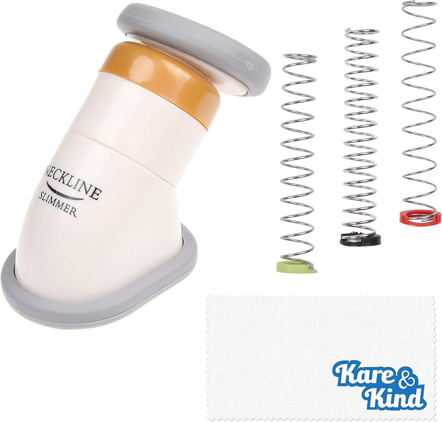Neckline Slimmer™ たった1日2分で、二重あごとサヨナラ! 自宅で簡単ケア・3段階の強度・初心者から上級者までOK!